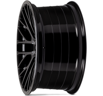 NEW 19 INCH ISPIRI FFP1 ALLOY WHEELS IN CORSA GLOSS BLACK WITH DEEPER CONCAVE 10" REARS 5x120