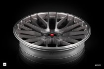 NEW 19" ISPIRI FFP1 ALLOY WHEELS IN CARBON GREY BRUSHED, DEEPER CONCAVE 9.5" REARS