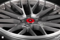 NEW 19" ISPIRI FFP1 ALLOY WHEELS IN CARBON GREY BRUSHED, DEEPER CONCAVE 9.5" REARS