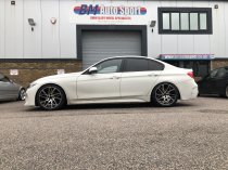 NEW 19 INCH ZITO ZF-X FLOW FORMED ALLOY WHEELS IN GLOSS BLACK WITH POLISHED FACE WITH DEEPER CONCAVE 9.5" REAR 5x120