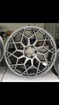 NEW 20" VEEMANN V-FS42 ALLOY WHEELS IN GLOSS GRAPHITE WITH WIDER 10" REARS