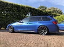 NEW 19 INCH VEEMANN V-FS42 ALLOY WHEELS IN GLOSS GRAPHITE WITH DEEPER CONCAVE 9.5" REAR OPTION 5x120