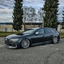NEW 19 INCH VEEMANN V-FS42 ALLOY WHEELS IN GLOSS GRAPHITE WITH DEEPER CONCAVE 9.5" REAR OPTION 5x120