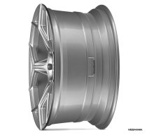 NEW 19 INCH VEEMANN V-FS40 ALLOY WHEELS IN SILVER MACHINED WITH DEEPER CONCAVE 9.5" REARS 5x112