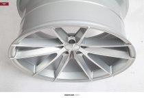 NEW 18 INCH VEEMANN V-FS25 ALLOY WHEELS IN SILVER MACHINED WITH DEEPER CONCAVE 9" REAR OPTION 5x112