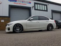 NEW 20 INCH ZITO ZF-X FLOW FORMED ALLOY WHEELS IN GLOSS BLACK WITH POLISHED FACE DEEPER CONCAVE 10" REAR 5x120