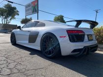 NEW 20 INCH ZITO ZF-X FLOW FORMED ALLOY WHEELS IN GLOSS BLACK WITH POLISHED FACE DEEPER CONCAVE 10" REAR 5x120