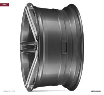 NEW 21 INCH VEEMANN V-FS33 ALLOY WHEELS IN GLOSS GRAPHITE WITH DEEPER CONCAVE 10.5" REAR OPTION 5x120