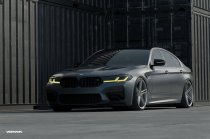 NEW 21 INCH VEEMANN V-FS33 ALLOY WHEELS IN GLOSS GRAPHITE WITH DEEPER CONCAVE 10.5" REAR OPTION 5x120