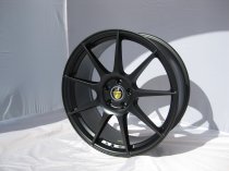 NEW 20 INCH CADES TORA ALLOY WHEELS IN MATT BLACK 8.5" ET43 5x112