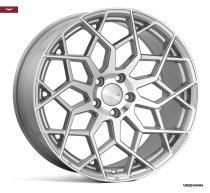 NEW 18" VEEMANN V-FS42 ALLOY WHEELS IN SILVER WITH POLISHED FACE WITH DEEPER CONCAVE 9" REAR OPTION