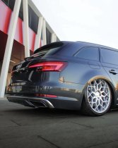 NEW 18 INCH VEEMANN V-FS42 ALLOY WHEELS IN SILVER MACHINED WITH DEEPER CONCAVE 9" REAR OPTION 5x112