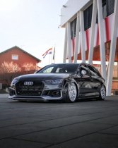 NEW 18 INCH VEEMANN V-FS42 ALLOY WHEELS IN SILVER MACHINED WITH DEEPER CONCAVE 9" REAR OPTION 5x112