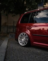 NEW 18 INCH VEEMANN V-FS42 ALLOY WHEELS IN SILVER MACHINED WITH DEEPER CONCAVE 9" REAR OPTION 5x112