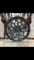 NEW 21 INCH VEEMANN V-FS42 ALLOY WHEELS IN GLOSS GRAPHITE WITH DEEPER CONCAVE 10.5" REAR OPTION 5x120