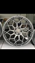 NEW 21" VEEMANN V-FS42 ALLOY WHEELS IN GLOSS GRAPHITE WITH WIDER 10.5" REARS