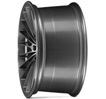 NEW 20 INCH VEEMANN V-FS36 ALLOY WHEELS IN GLOSS GRAPHITE, DEEPER CONCAVE 10" ALL ROUND 5x112
