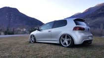 NEW 18 INCH VEEMANN V-FS31 ALLOY WHEELS IN SILVER WITH MACHINED FACE AND DEEPER CONCAVE 9" REARS 5x120