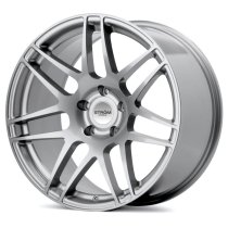 NEW 19" STROM STR3 ALLOY WHEELS IN HYPER SILVER WITH DEEPER CONCAVE 10" REARS
