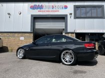 NEW 19 INCH STROM STR3 ALLOY WHEELS IN QUARTZ SILVER WITH DEEPER CONCAVE 10" OR 11" REARS 5x120