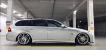 NEW 20 INCH STROM STR3 ALLOY WHEELS IN QUARTZ SILVER WITH DEEPER CONCAVE 10" REAR OPTION 5x120