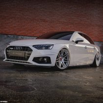 NEW 20 INCH STROM STR3 ALLOY WHEELS IN QUARTZ SILVER WITH DEEPER CONCAVE 10" REAR OPTION 5x120