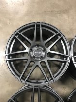 NEW 19" STROM STR3 ALLOY WHEELS IN GLOSS GUNMETAL WITH DEEPER CONCAVE 10" REARS