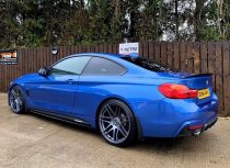NEW 20 INCH STROM STR3 ALLOY WHEELS IN GLOSS GUNMETAL WITH DEEPER CONCAVE 10" REAR OPTION 5x120