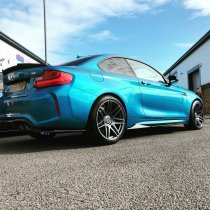 NEW 20 INCH STROM STR3 ALLOY WHEELS IN GLOSS GUNMETAL WITH DEEPER CONCAVE 10" REAR OPTION 5x120
