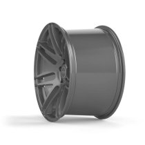 NEW 22 INCH STROM STR3 ALLOY WHEELS IN GLOSS GUNMETAL WITH ULTRA DEEP CONCAVE 12" REAR OPTION 5x120
