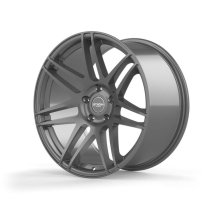 NEW 22 INCH STROM STR3 ALLOY WHEELS IN GLOSS GUNMETAL WITH ULTRA DEEP CONCAVE 12" REAR OPTION 5x120