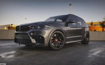 NEW 20 INCH STROM STR3 ALLOY WHEELS IN SATIN BLACK WITH DEEPER CONCAVE 10" REAR OPTION 5x120
