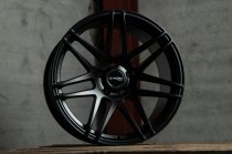 NEW 20 INCH STROM STR3 ALLOY WHEELS IN SATIN BLACK WITH DEEPER CONCAVE 10" REAR OPTION 5x120