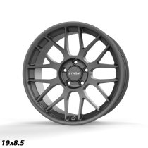 NEW 19" STROM STR2 ALLOY WHEELS IN SATIN GUNMETAL WITH DEEPER CONCAVE 9.5" REARS