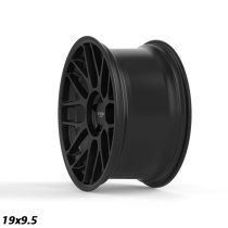 NEW 19 INCH STROM STR2 ALLOY WHEELS IN SATIN BLACK WITH DEEPER CONCAVE 9.5" REAR OPTION 5x120