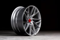 NEW 18" VEEMANN V-FS44 ALLOY WHEELS IN SILVER WITH POLISHED FACE, DEEPER CONCAVE 9" REAR OPTION