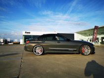 NEW 20 INCH VEEMANN V-FS44 ALLOY WHEELS IN SILVER MACHINED WITH DEEPER CONCAVE 10" REAR OPTION 5x120