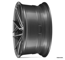 NEW 21 INCH VEEMANN V-FS44 ALLOY WHEELS IN GLOSS GUNMETAL WITH DEEPER CONCAVE 10.5" REARS 5x112