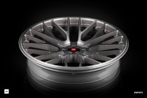 NEW 20″ ISPIRI FFP1 ALLOY WHEELS IN CARBON GREY BRUSHED, DEEPER CONCAVE 10″ REARS
