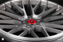 NEW 20 INCH ISPIRI FFP1 ALLOY WHEELS IN CARBON GREY BRUSHED WITH DEEPER CONCAVE REAR OPTIONS 5x112
