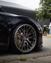 NEW 20 INCH ISPIRI FFP1 ALLOY WHEELS IN CARBON GREY BRUSHED WITH DEEPER CONCAVE REAR OPTIONS 5x112