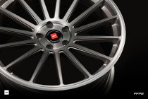 NEW 19 INCH ISPIRI FFP2 ALLOY WHEELS IN CARBON GREY BRUSHED WITH DEEPER CONCAVE 9.5" REAR OPTION 5x112
