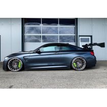 NEW 20 INCH ISPIRI FFP2 ALLOY WHEELS IN CARBON GREY BRUSHED WITH DEEPER CONCAVE 10" REAR OPTION 5x120