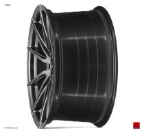 NEW 19 INCH ISPIRI FFR1 ALLOY WHEELS IN CARBON GRAPHITE WITH DEEPER CONCAVE 10" REARS 5x120