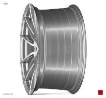 NEW 19 INCH ISPIRI FFR1 ALLOY WHEELS IN PURE SILVER WITH BRUSHED FACE WITH DEEPER CONCAVE 10" REARS 5x120