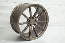 NEW 19 INCH ISPIRI FFR1 ALLOY WHEELS IN MATT CARBON BRONZE WITH DEEPER CONCAVE 10" REARS 5x120