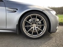 NEW 19 INCH ISPIRI FFR1 ALLOY WHEELS IN MATT CARBON BRONZE WITH DEEPER CONCAVE 10" REARS 5x120