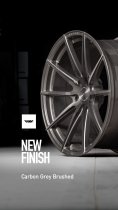 NEW 20 INCH ISPIRI FFR1 ALLOY WHEELS IN CARBON GREY BRUSHED WITH DEEPER CONCAVE 10.5" REARS 5x120