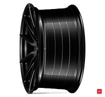 NEW 20" ISPIRI FFR1 ALLOY WHEELS IN CORSA BLACK, DEEP CONCAVE WITH 10.5" REARS