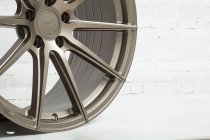 NEW 20" ISPIRI FFR1 MULTI-SPOKE ALLOY WHEELS IN MATT CARBON BRONZE, DEEPER CONCAVE 10.5" REARS